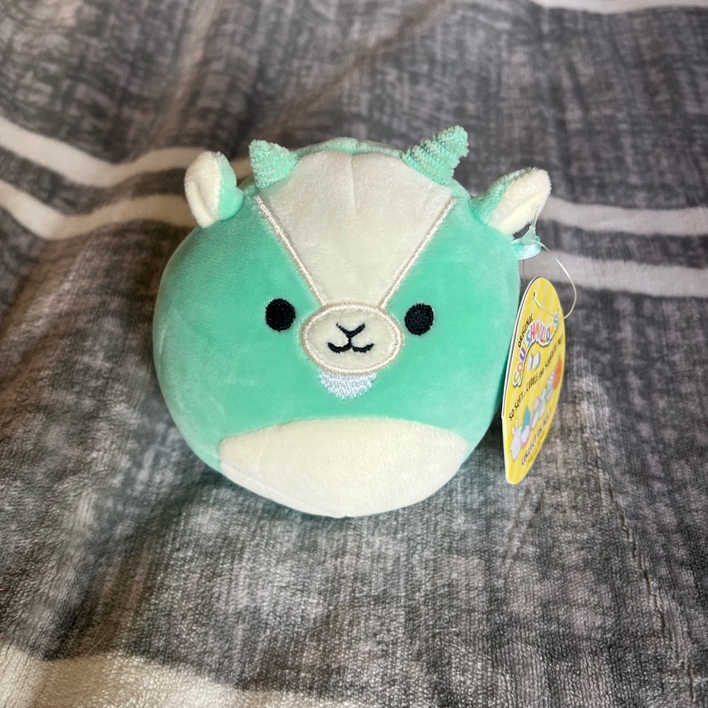 Palmer the Goat Squishmallow 4 in